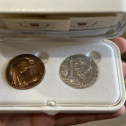 VATICANO. Medaglie ufficiali in bronzo e argento Anno Santo della Misericordia Santa Teresa di Calcutta. FDC