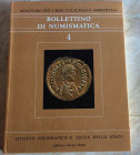 Bollettino di Numismatica N.4, Serie I. 1985. Ministero per i Beni Culturali e Ambientali. Copertina rigida, 253pp., illustrazioni a colori e B/N. Ìso...