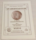 ITALIANO G. – Il grano, germoglio di Demetra. – PONTONE K. – Diva Cecilia Paolina Pia Augusta. Cassino, 1999. Quaderno di Studi XXXVI – Novembre/Dicem...