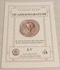 ITALIANO G. - Slancio vitale del delfino sulla monetazione greca. Formia, 2003. Pp. 47, tavv. 5, + ill nel testo. ril ed buono stato, importante lavor...