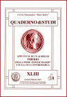 MELILLO R. – Appunti su di un aureo di Tiberio della serie “Pontif Maxim” e sulla sua contromarca. Cassino, 2001. Quaderno di Studi XLIII – Gennaio/Fe...