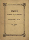 PIGORINI L. - Memorie storico - numismatiche di Borgotaro, Bardi e Compiano. Milano, 1975. Ed. fuori commercio. pp. 115, tavv. 3 + una cartina topogra...