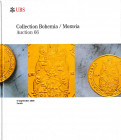 UBS, Collection Bohemia / Moravia. Auction no. 66. Zurich, 6 September 2006. Cartonato ed. pp. 220, lotti da 1301 a 2000, ill. A colori, ingrandimenti...
