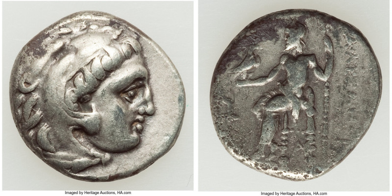 MACEDONIAN KINGDOM. Alexander III the Great (336-323 BC). AR drachm (17mm, 4.02 ...