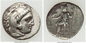 MACEDONIAN KINGDOM. Alexander III the Great (336-323 BC). AR drachm (17mm, 4.02 gm, 7h). Choice Fine. Late lifetime-early posthumous issue of Sardes, ...