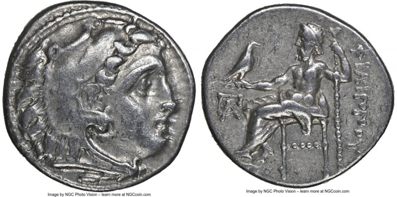 MACEDONIAN KINGDOM. Philip III Arrhidaeus (323-317 BC). AR drachm (17mm, 10h). N...