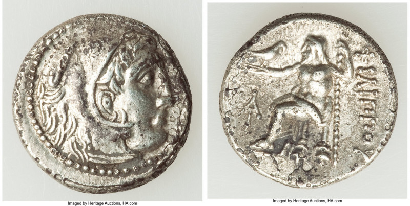 MACEDONIAN KINGDOM. Philip III Arrhidaeus (323-317 BC). AR drachm (17mm, 4.12 gm...