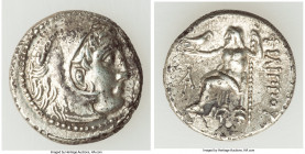 MACEDONIAN KINGDOM. Philip III Arrhidaeus (323-317 BC). AR drachm (17mm, 4.12 gm, 11h). Choice VF, porosity. Magnesia ad Maeandrum, ca. 323-319 BC. He...