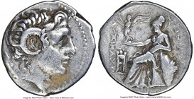 THRACIAN KINGDOM. Lysimachus (305-281 BC). AR drachm (19mm, 1h). NGC Choice Fine. Ephesus, ca. 294-287 BC. Diademed head of deified Alexander III righ...