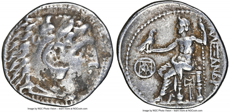 IONIA. Miletus. Ca. early 3rd century BC. AR drachm (19mm, 11h). NGC VF. Posthum...