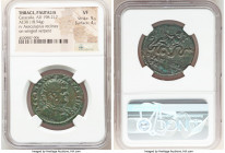 THRACE. Pautalia. Caracalla (AD 198-217). AE (30mm, 18.94 gm, 7h). NGC VF 5/5 - 4/5. AYT K M AY CEY ANTΩNEINOC, laureate, draped and cuirassed bust of...