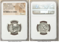 SYRIA. Antioch. Vespasian (AD 69-79). AR tetradrachm (24mm, 14.84 gm, 1h). NGC Choice VF 5/5 - 3/5, Fine Style. Dated Regnal Year 4 (AD 71/2). AYTOKPA...
