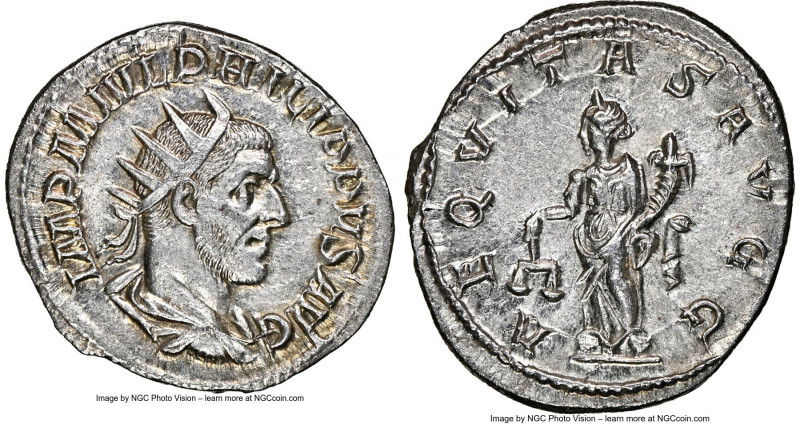 Philip I (AD 244-249). AR antoninianus (22mm, 3.69 gm, 7h). NGC Choice AU 5/5 - ...