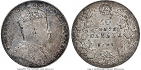 Edward VII 50 Cents 1909 XF45 NGC, Ottawa mint, KM12.

HID09801242017

© 2022 Heritage Auctions | All Rights Reserved