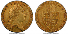 George III gold Guinea 1791 AU53 PCGS, KM609, S-3729. Cinnamon peripheral toning. 

HID09801242017

© 2022 Heritage Auctions | All Rights Reserved...