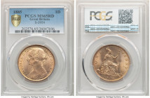 Victoria Penny 1885 MS65 Red PCGS, KM755, S-3954.

HID09801242017

© 2022 Heritage Auctions | All Rights Reserved