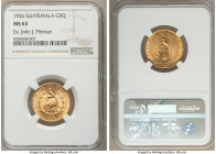 Republic gold 5 Quetzales 1926-(P) MS63 NGC, Philadelphia mint, KM244. Ex. John J. Pittman Collection

HID09801242017

© 2022 Heritage Auctions | ...