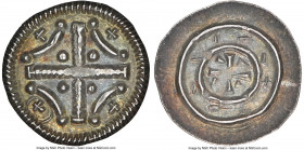 Bela II Denar ND (1131-1141) MS61 NGC, 12mm. 0.37gm. 

HID09801242017

© 2022 Heritage Auctions | All Rights Reserved