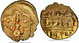 Vijayanagar. Venkatapiraya III gold 1/2 Pagoda ND (1630-1642) MS66 NGC, KM7, Fr-372, Mitch-920. 1.72gm. 

HID09801242017

© 2022 Heritage Auctions...