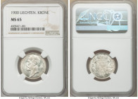 Johann II Krone 1900 MS65 NGC, KM-Y2.

HID09801242017

© 2022 Heritage Auctions | All Rights Reserved