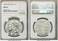 Johann II 5 Kronen 1904 MS64 NGC, Vienna mint, KM-Y4.

HID09801242017

© 2022 Heritage Auctions | All Rights Reserved