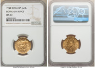 Mihai I gold "Romanian Kings" 20 Lei 1944 MS62 NGC, KM-XM13, Fr-21. Romanian Kings Commemorative. AGW 0.1895 oz. 

HID09801242017

© 2022 Heritage...