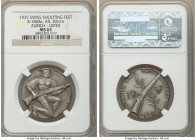 Confederation silver "Zurich - Uster Shooting Festival" Medal 1937 MS63 NGC, Richter-1868a. 30mm.

HID09801242017

© 2022 Heritage Auctions | All ...