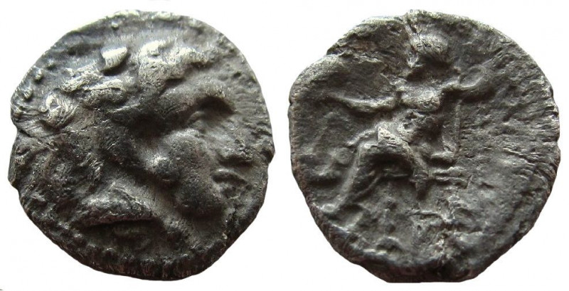 Macedonian Kingdom. Alexander III the Great, 336-323 BC. AR Obol. Ecbatana mint....