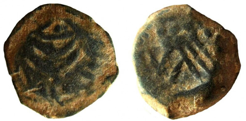 Northwestern Arabia. Lihyan. AE 16 mm. Circa 2nd-1st centuries BC. Imitating Ath...