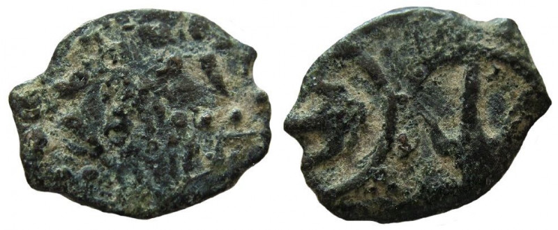 Judean Kingdom, Alexander Jannaeus, 104-76 BC. AE Prutah. Jerusalem mint.


O...