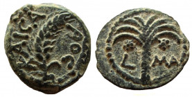Judaea. Procurators. Marcus Ambibulus, 9-12 AD. AE Prutah.
