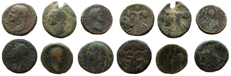 Judaea capta issue. Lot of 6 coins.


Very fine.
Lot sild as is, no returns.