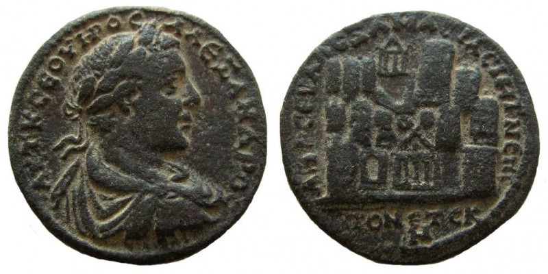 Pontus. Amasia. Severus Alexander, 222-235 AD. AE 33 mm.

Dated year 228, 225-...