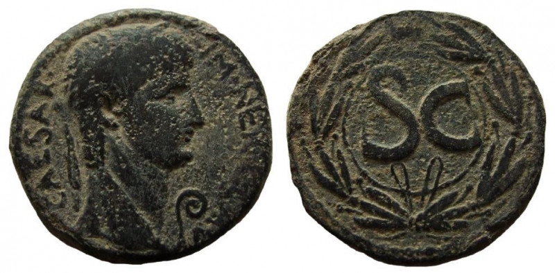 Syria. Seleucis and Pieria. Antioch. Nero, 54-69 AD. AE 28 mm. 

Obverse: IM N...