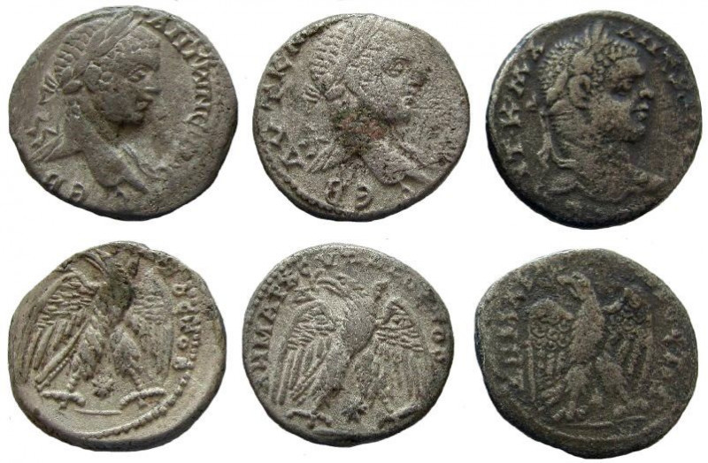 Syria. Seleucis and Pieria. Antioch. Elagabalus, 218-222 AD. AR Tetradrachm.

...