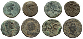 Syria. Lot of 4 Roman Provincial coins.