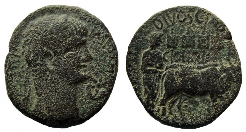 Phoenicia. Ake-Ptolemais. Nero, 54-68 AD. AE 23 mm.

Obverse: Laureate head ri...