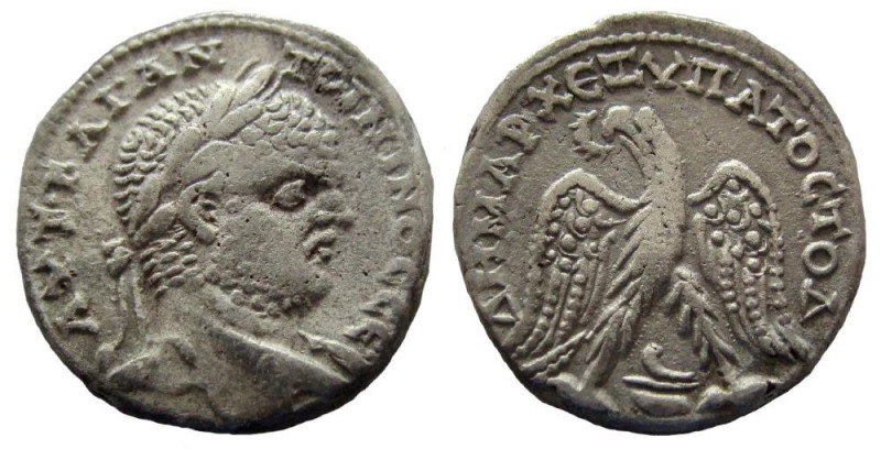 Phoenicia. Berytus. Caracalla, 198-217 AD. AR Tetradrachm.

Struck circa 215-2...