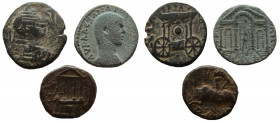 Phoenicia. Lot of 3 Roman Provincial coins.