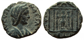 Judaea. Sebaste. Julia Maesa. Augusta, 218-224 AD. AE 21 mm.