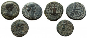 Lot of 3 Roman Provincial coins.