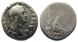 Vespasian, 69-79 AD. AR Denarius. Rome mint.