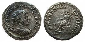 Caracalla, 198-217 AD. AR Antoninianus. Rome mint.