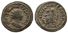 Quietus. Usurper, 260-261 AD. Antoninianus. Samosata mint.