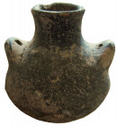 Iron Age. Black terracotta juglet. First Temple period.