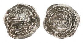 DIRHAM. Sulayman. Al-Andalus 400H (Guerra Civil). VA-692. 2,68 g. ESCASA. MBC