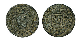 2 MARAVEDÍS. Cuenca. 1663-CA. XC-1348. JS-M218. 0,49 g. EBC