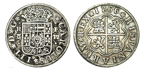 1 REAL. Madrid. 1766-PJ. XC-1517. 2,85 g. MBC+