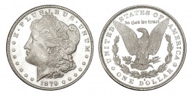 ESTADOS UNIDOS. 1 Dólar. San Francisco. 1879-S. 26,66 g. W/KM-110. SC-
