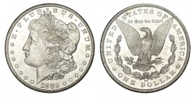 ESTADOS UNIDOS. 1 Dólar. Carson City. 1882-CC. W/KM-110. 26,81 g. SC-
